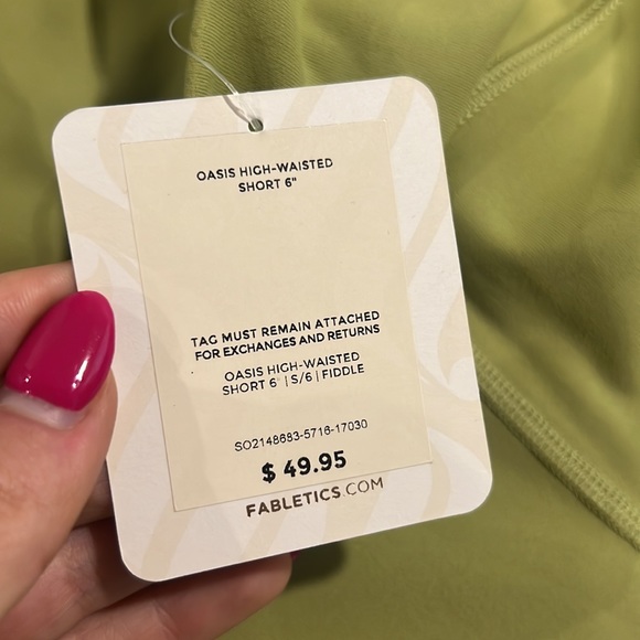 Fabletics pureluxe high waisted 6” short - Picture 6 of 6